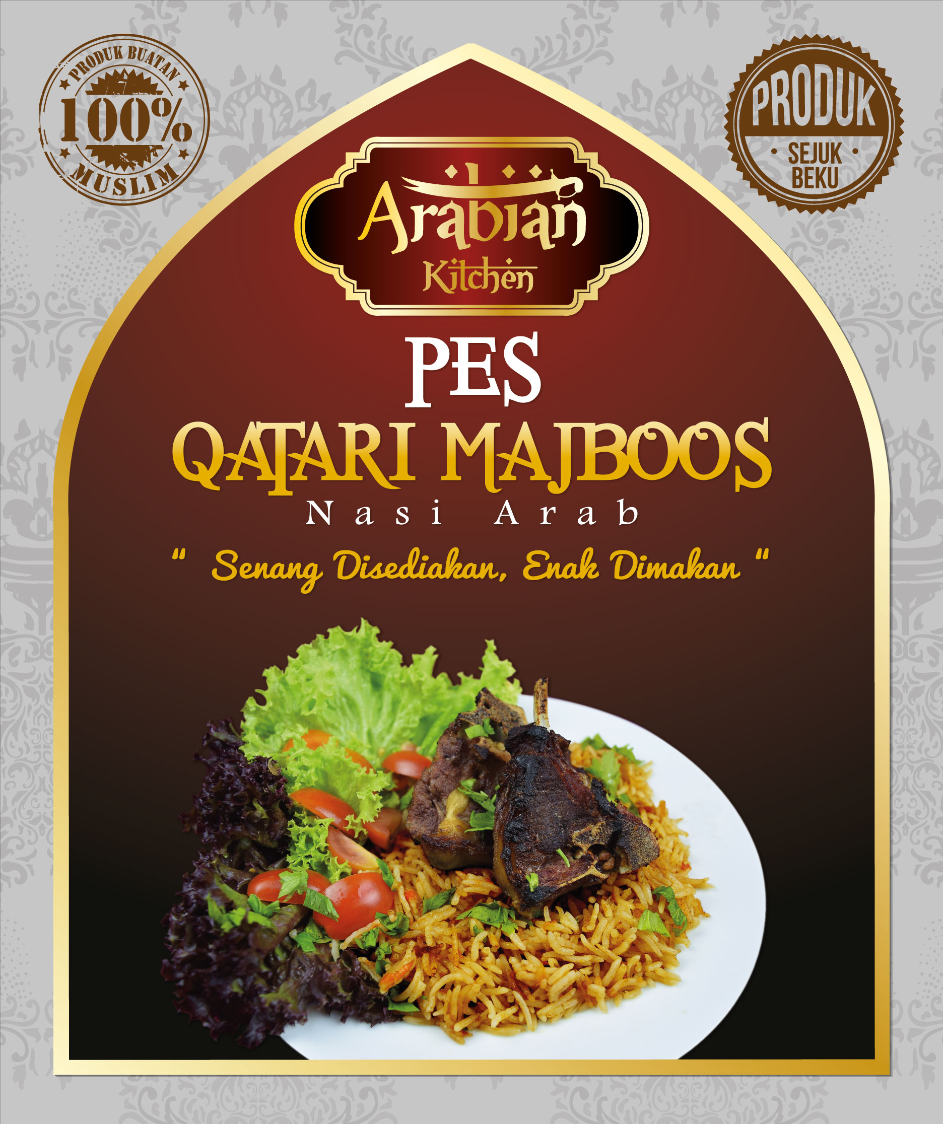 Pek Nasi Qatari Majboos