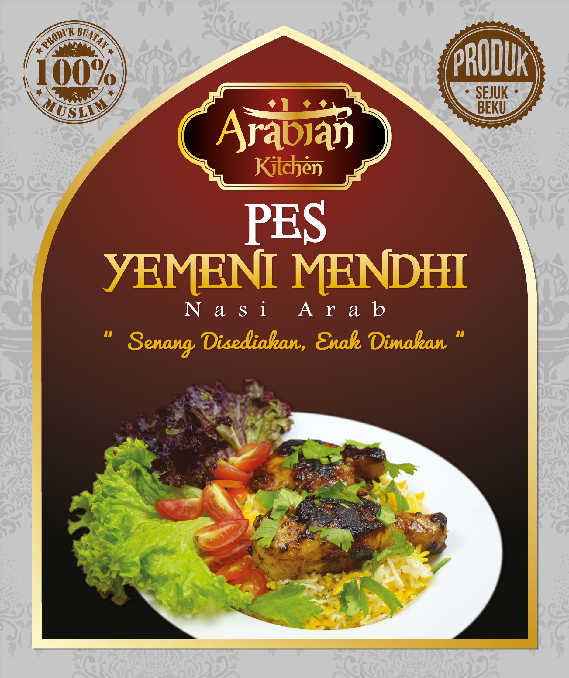 Pek Nasi Yemeni Mendhi